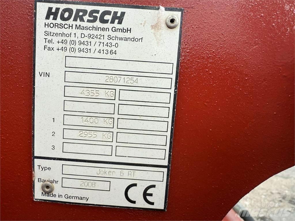 Horsch Joker 6RT 重型耙