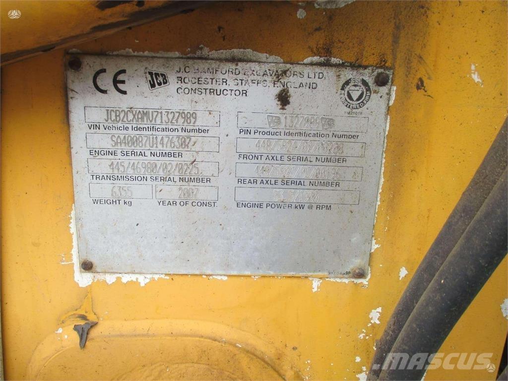 JCB 2CX 轮式装载机