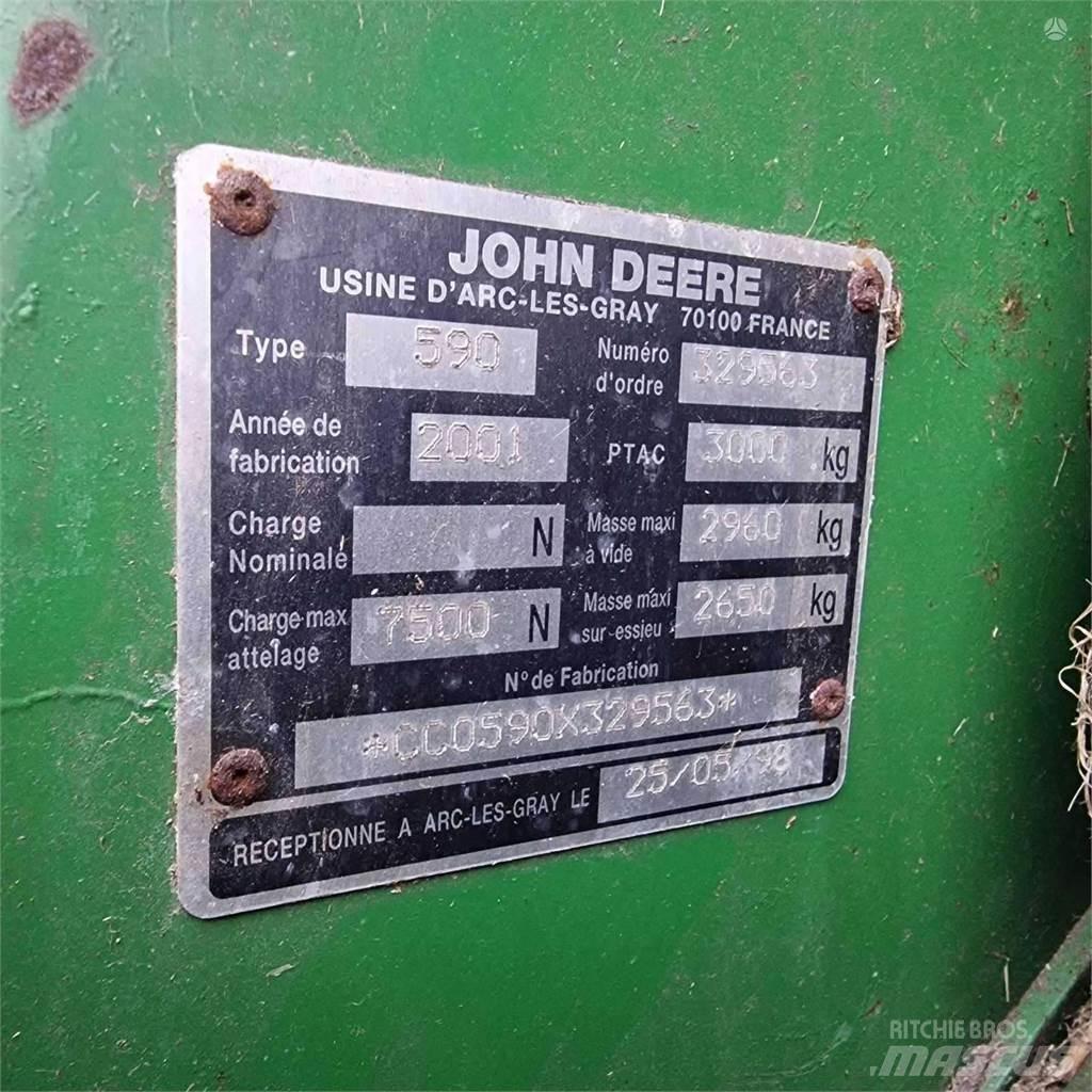 John Deere 590 圆捆打捆机