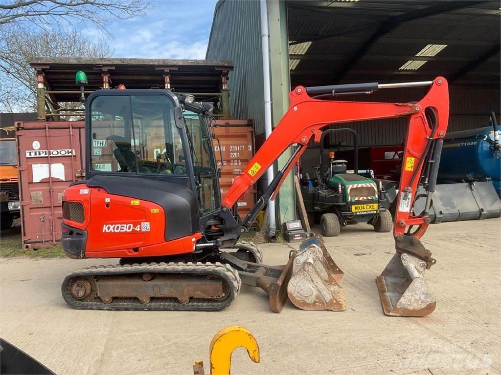 Kubota KX030-4 小型挖掘机
