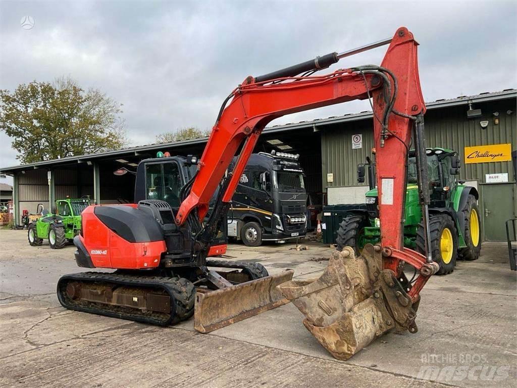 Kubota KX080-4 履带挖掘机