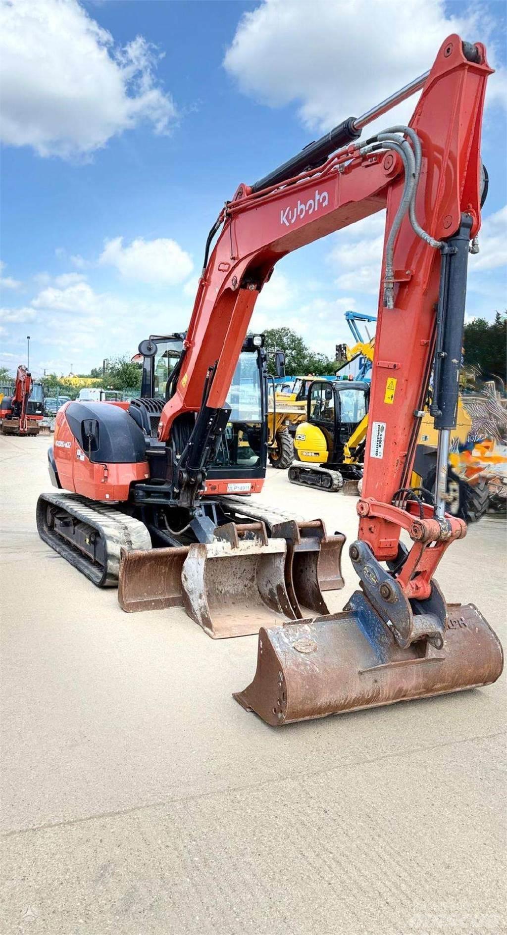 Kubota KX080-4 履带挖掘机