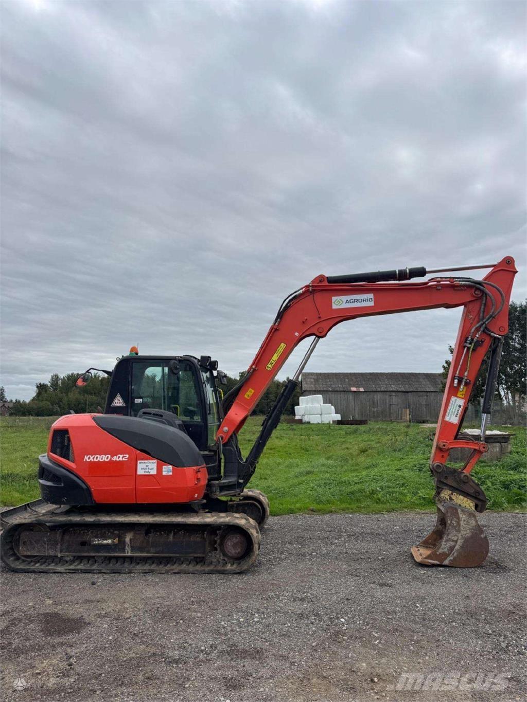 Kubota KX080-4a2 履带挖掘机
