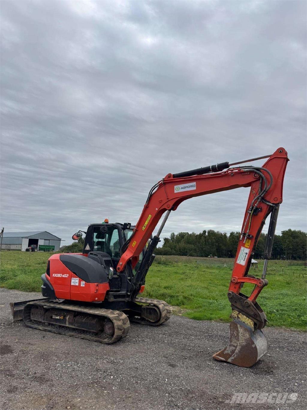 Kubota KX080-4a2 履带挖掘机