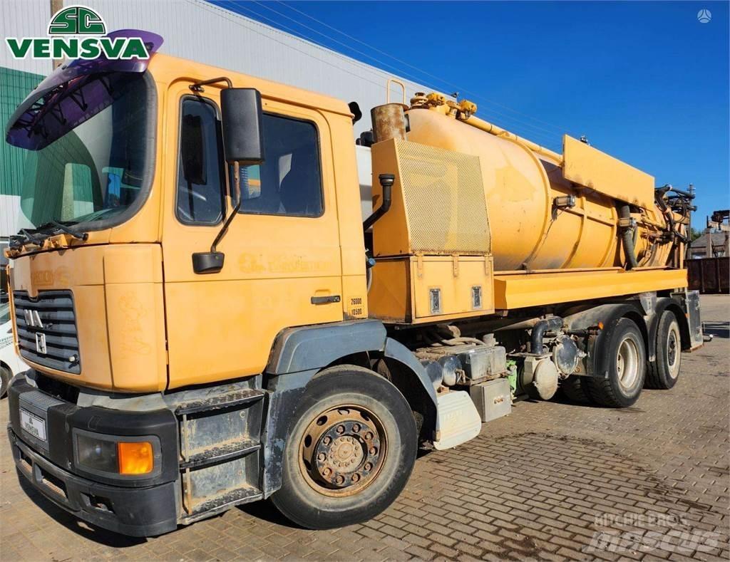 MAN FE 26T 6x2 组合/真空油槽车