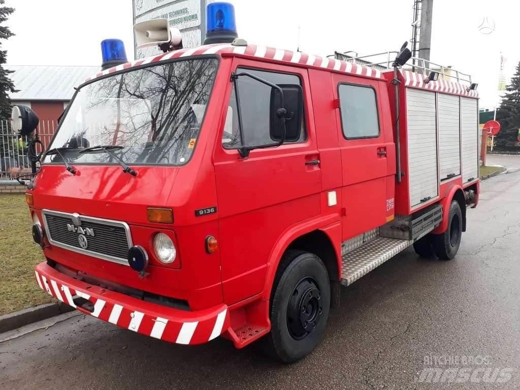 MAN VW 9136 消防车