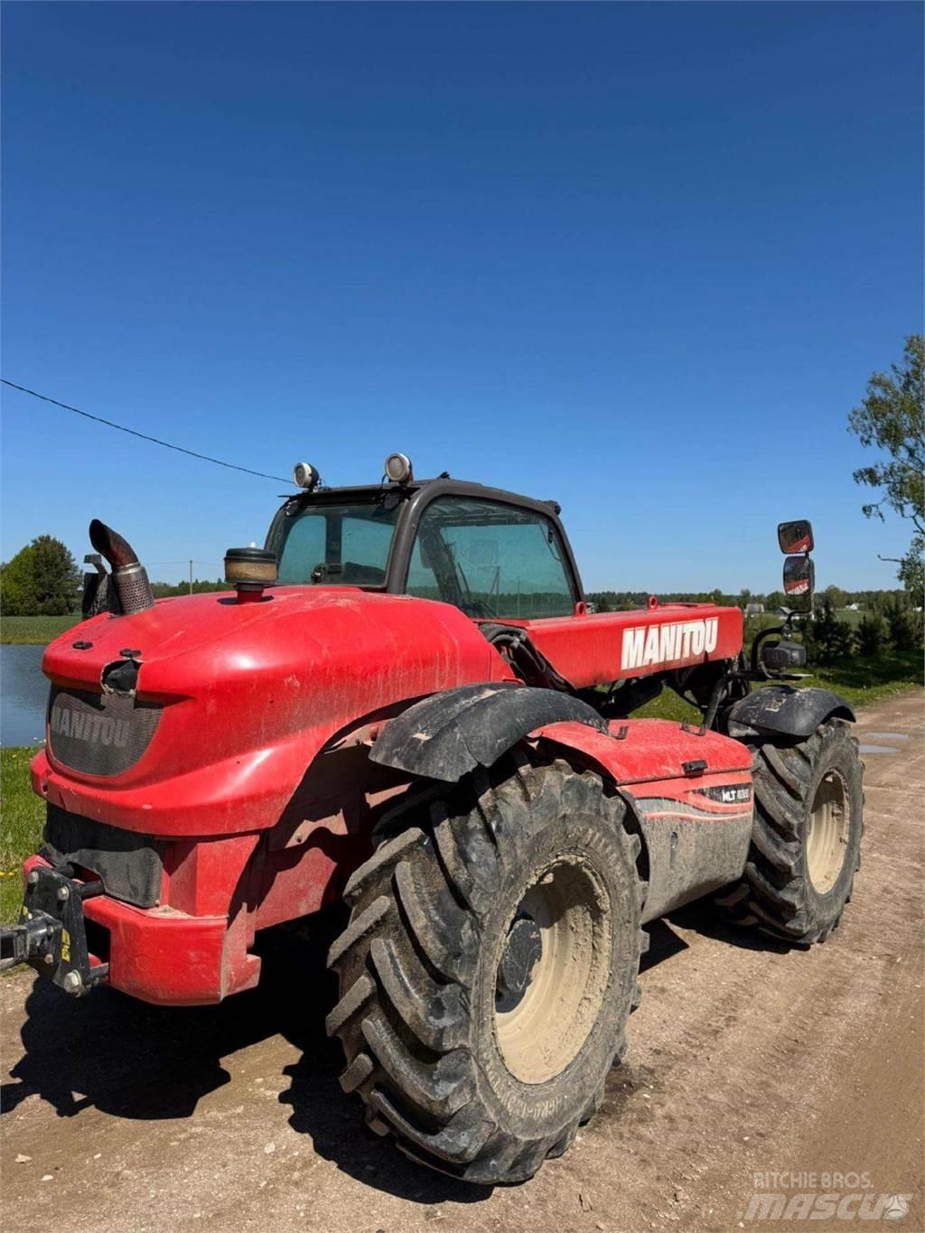 Manitou MLT629 前装载和挖掘机