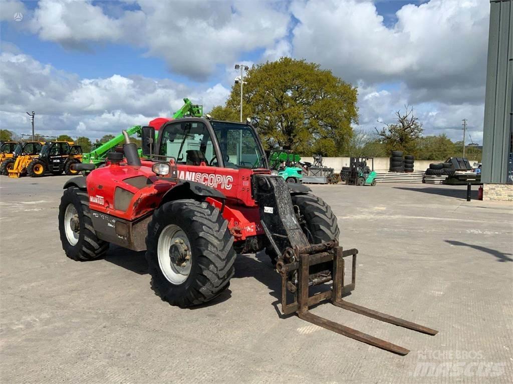Manitou MLT741 前装载和挖掘机