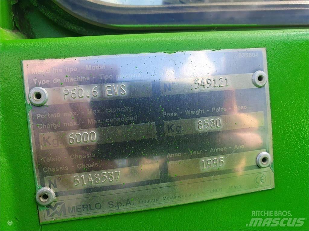 Merlo P60.6 EVS 前装载和挖掘机