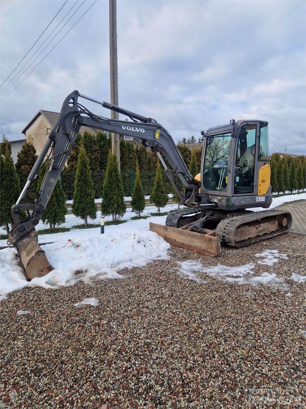 Volvo ECR50 履带挖掘机