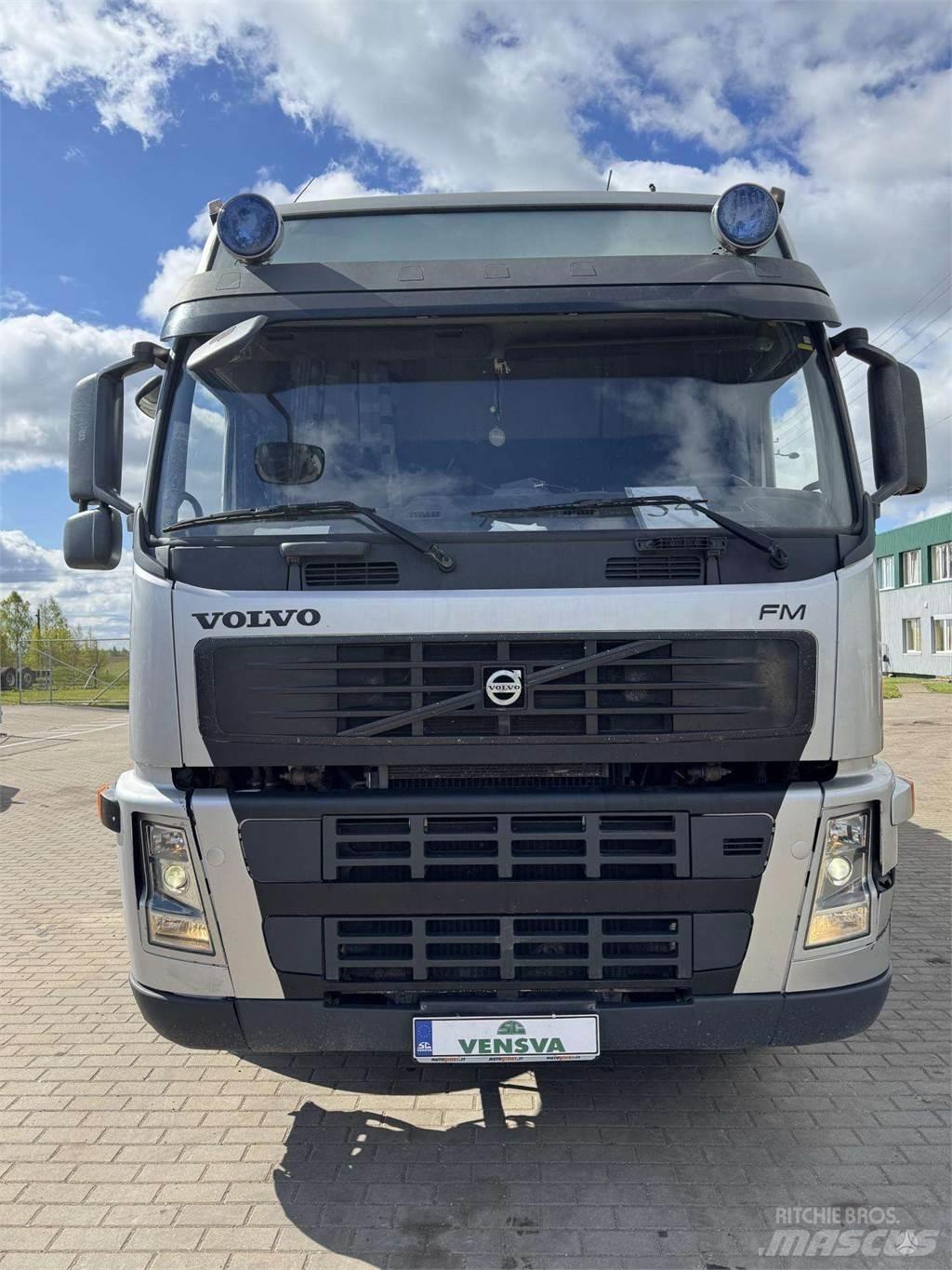 Volvo FM 440 6x2 平板栏板货车