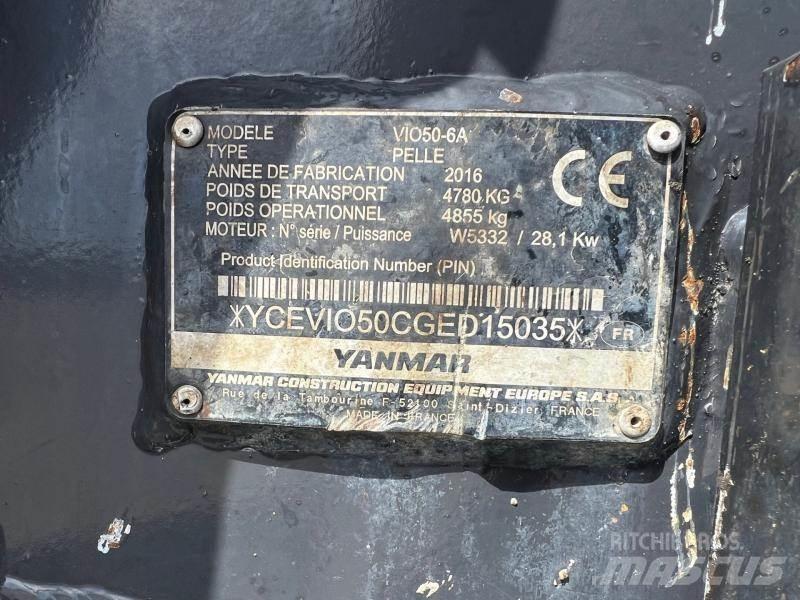 Yanmar ViO50 小型挖掘机