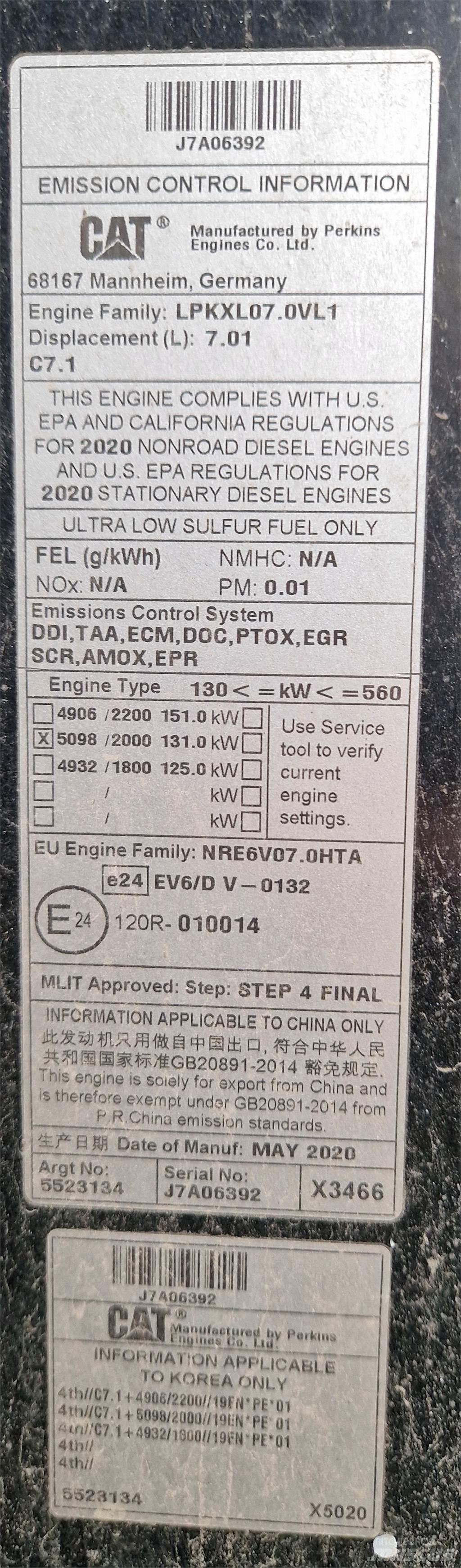 CAT 120AWD 平地机/推土机