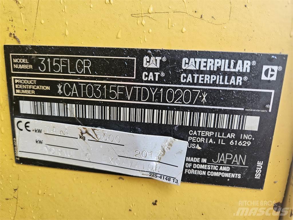 CAT 315FLCR 履带挖掘机