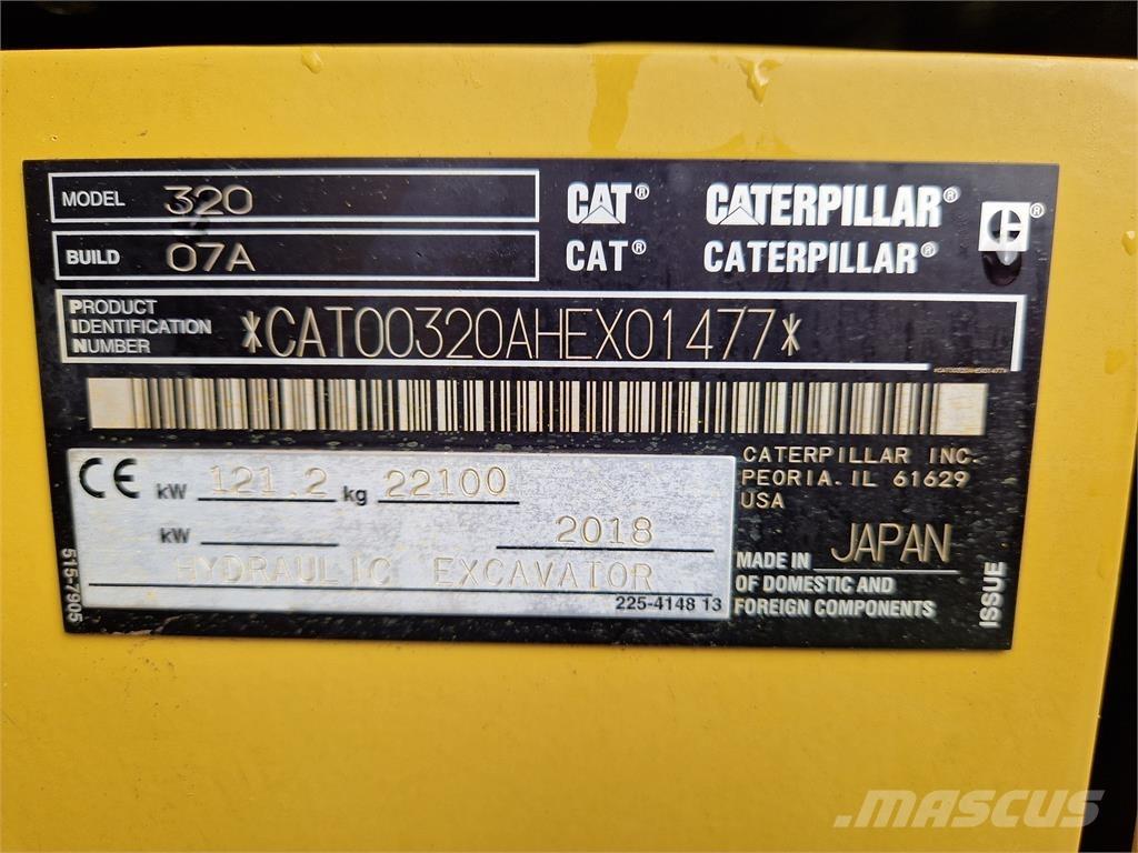 CAT 320 履带挖掘机