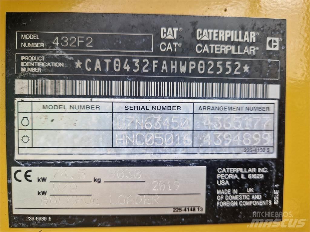 CAT 432F2 反铲装载机