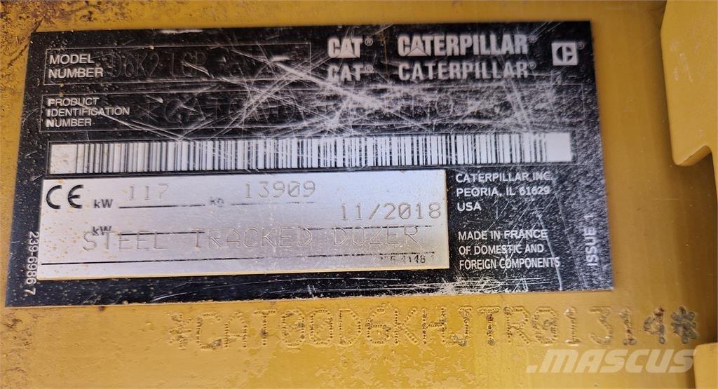CAT D6K2 履带式推土机