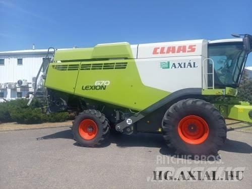CLAAS Lexion 670 联合收割机