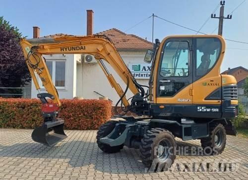 Hyundai R55W-9A 轮式挖掘机