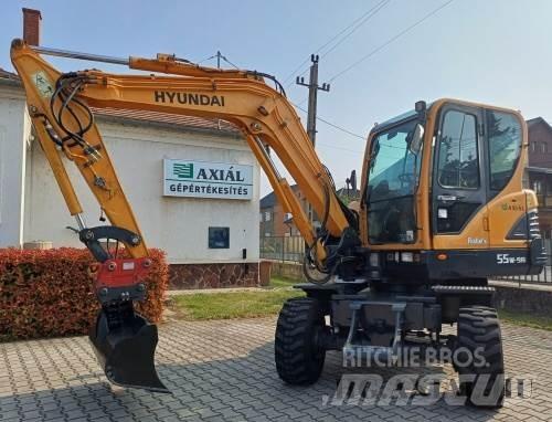 Hyundai R55W-9A 轮式挖掘机