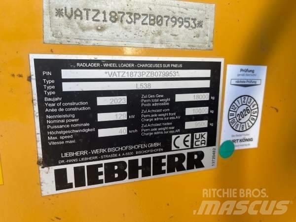 Liebherr L 538 V 轮式装载机
