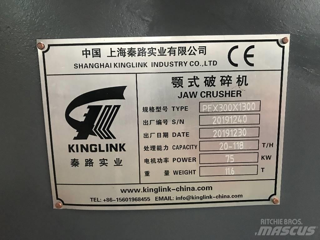 Kinglink PEX300*1300 破碎机