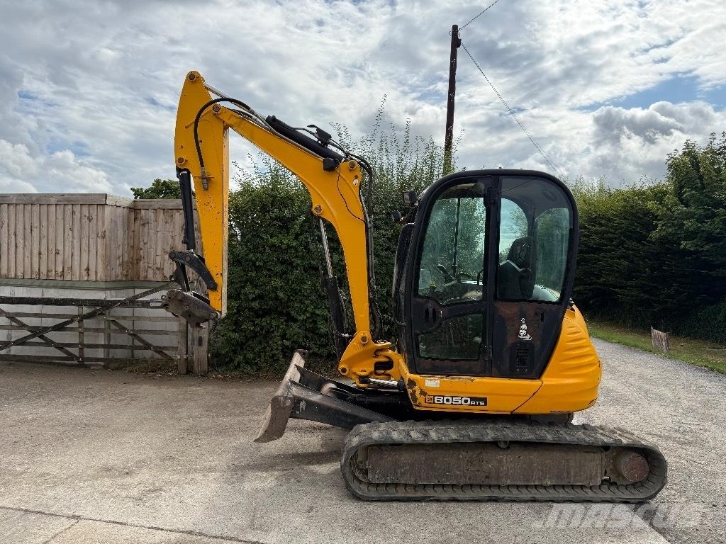 JCB 8050 RTS 小型挖掘机