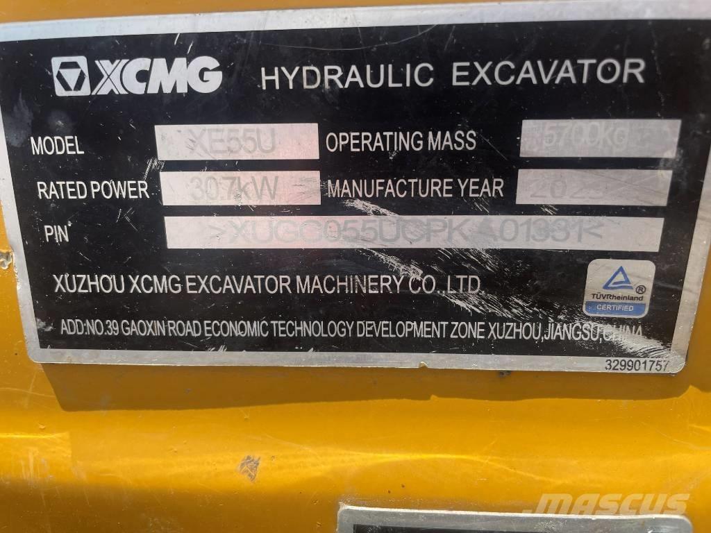 XCMG XE 55 U 小型挖掘机