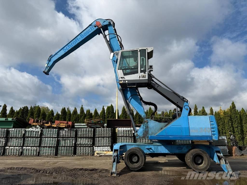 Terex Fuchs MHL 340 工业挖掘机