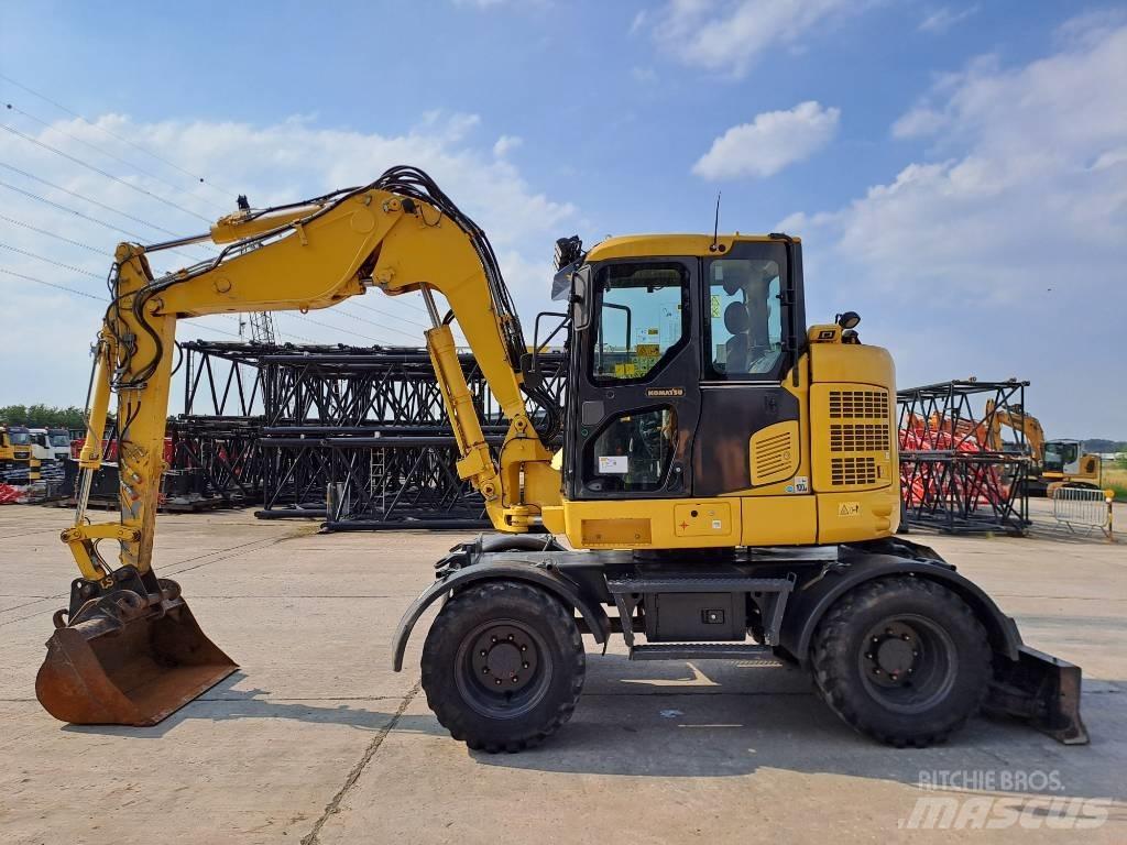 Komatsu PW118MR-11 轮式挖掘机