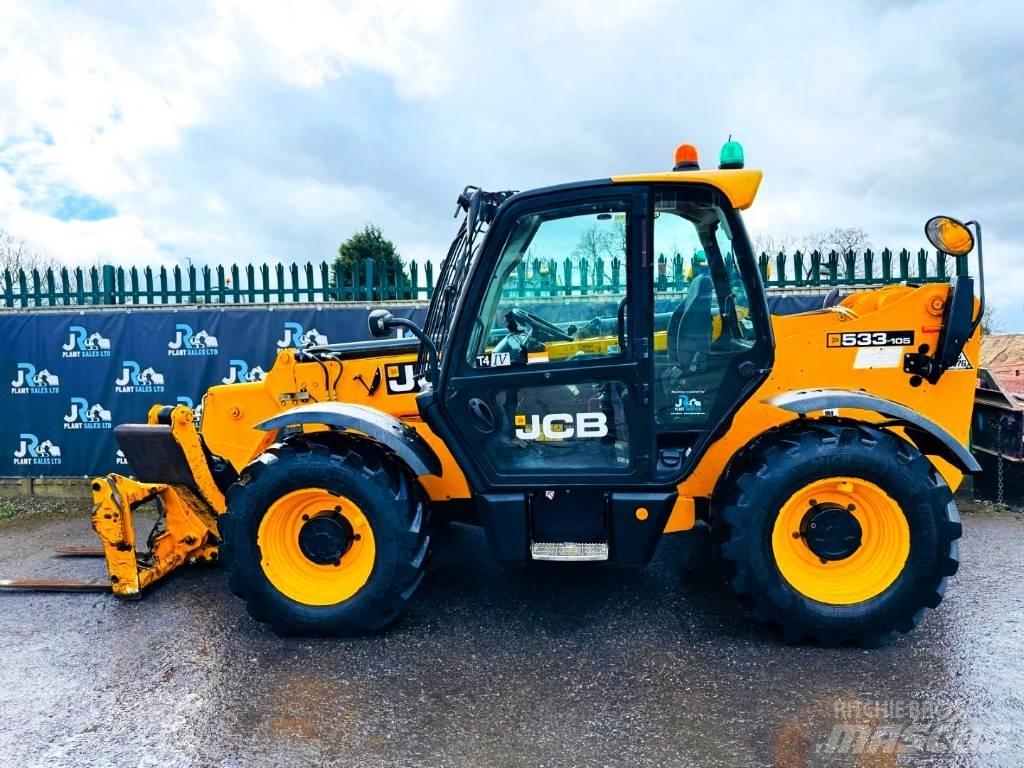 JCB 533-105 伸缩臂叉装车|叉装车