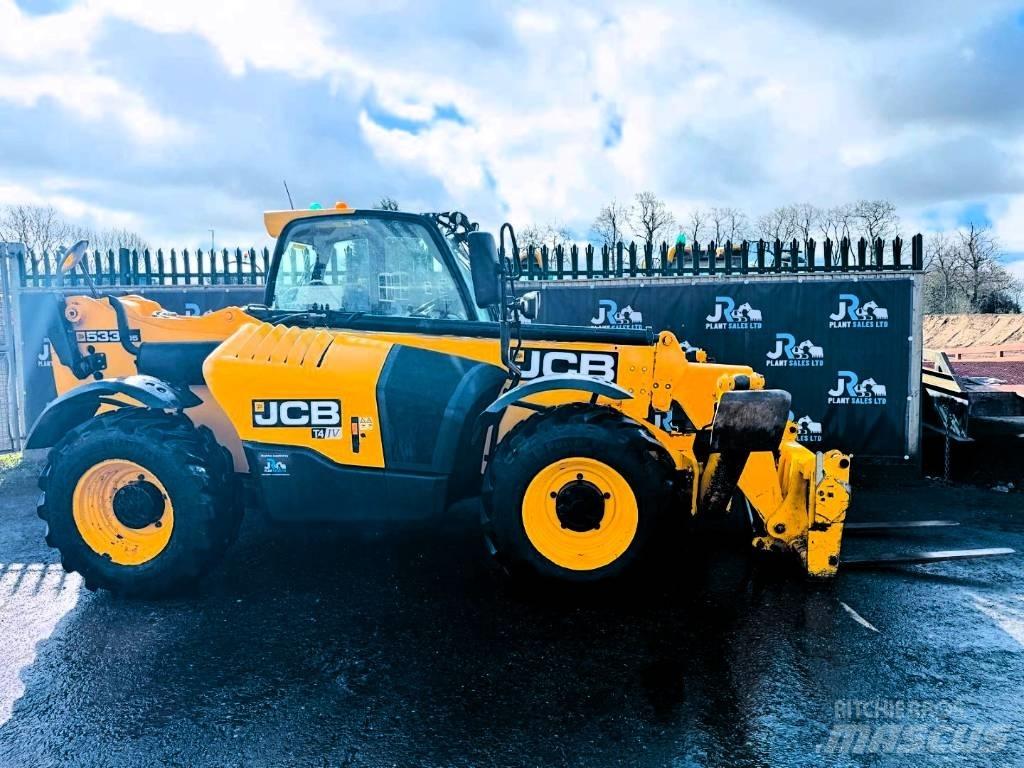 JCB 533-105 伸缩臂叉装车|叉装车