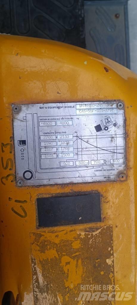 TCM FHG 25 T3 天然气叉车