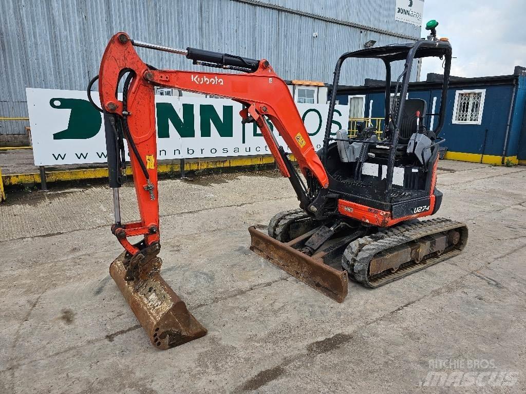 Kubota U 27-4 小型挖掘机