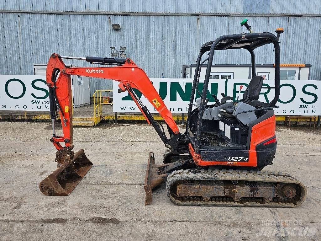 Kubota U 27-4 小型挖掘机
