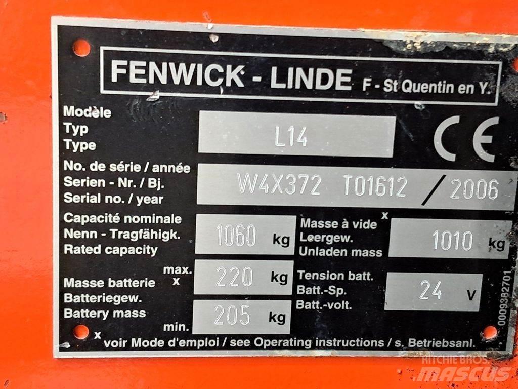 Linde L14 手推堆垛车