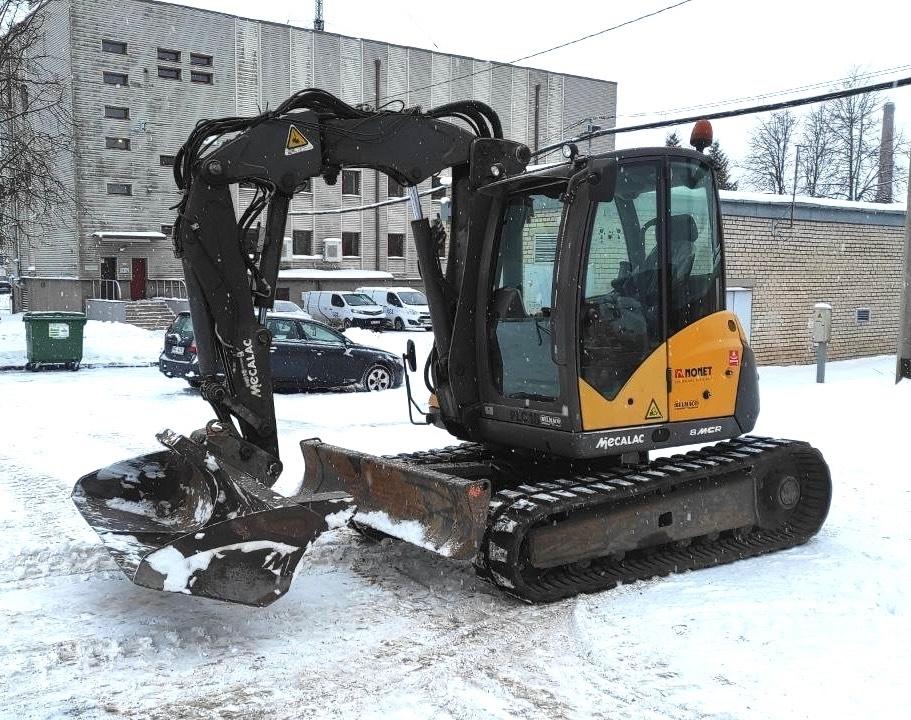 Mecalac 8 M CR 履带挖掘机