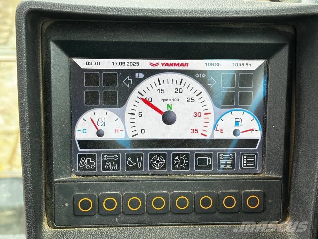 Yanmar B 110 W 轮式挖掘机