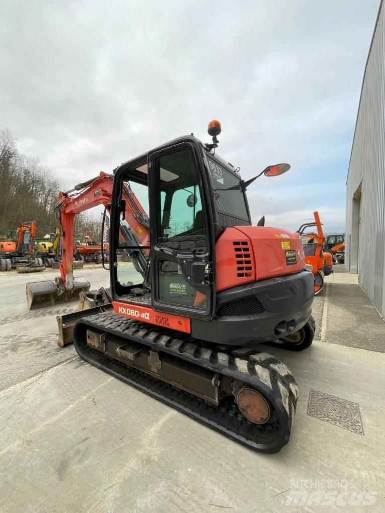 Kubota KX 080-4 中型挖掘机