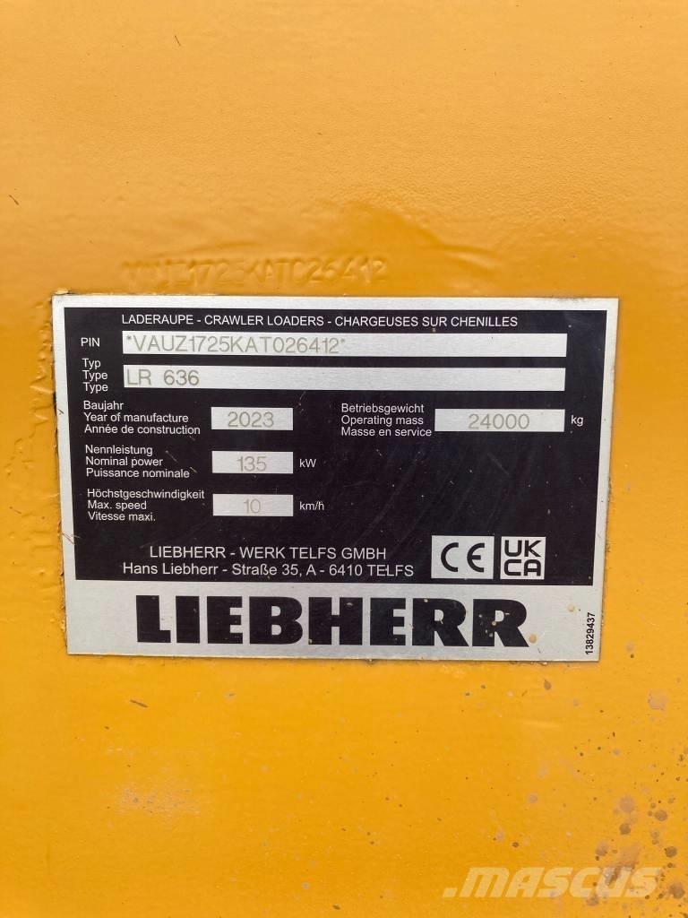 Liebherr LR 636 履带式装载机