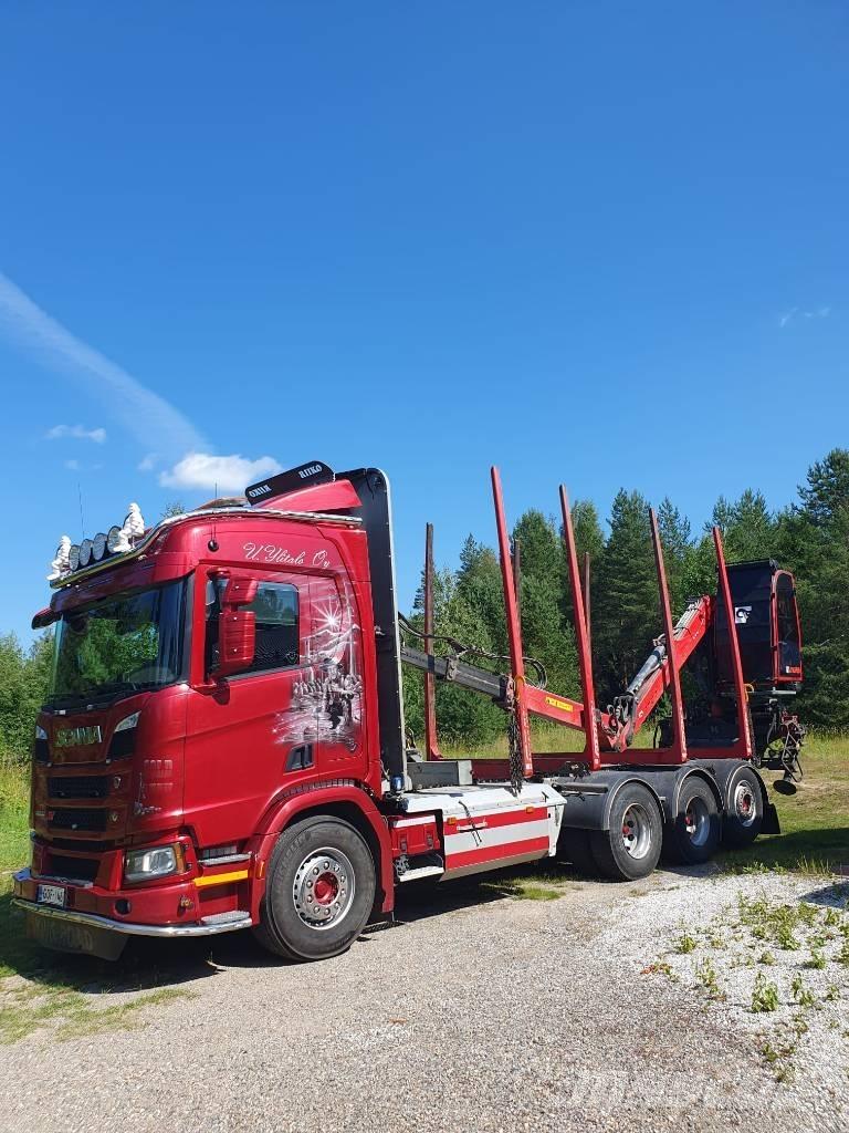 Scania R 650 木材运输车