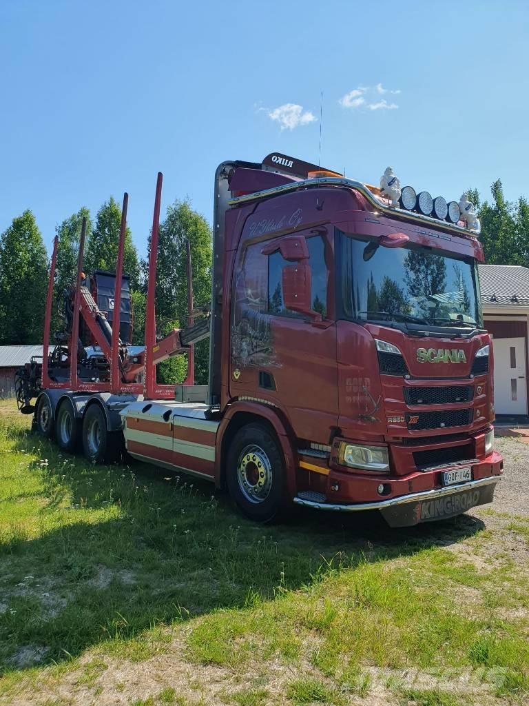 Scania R 650 木材运输车