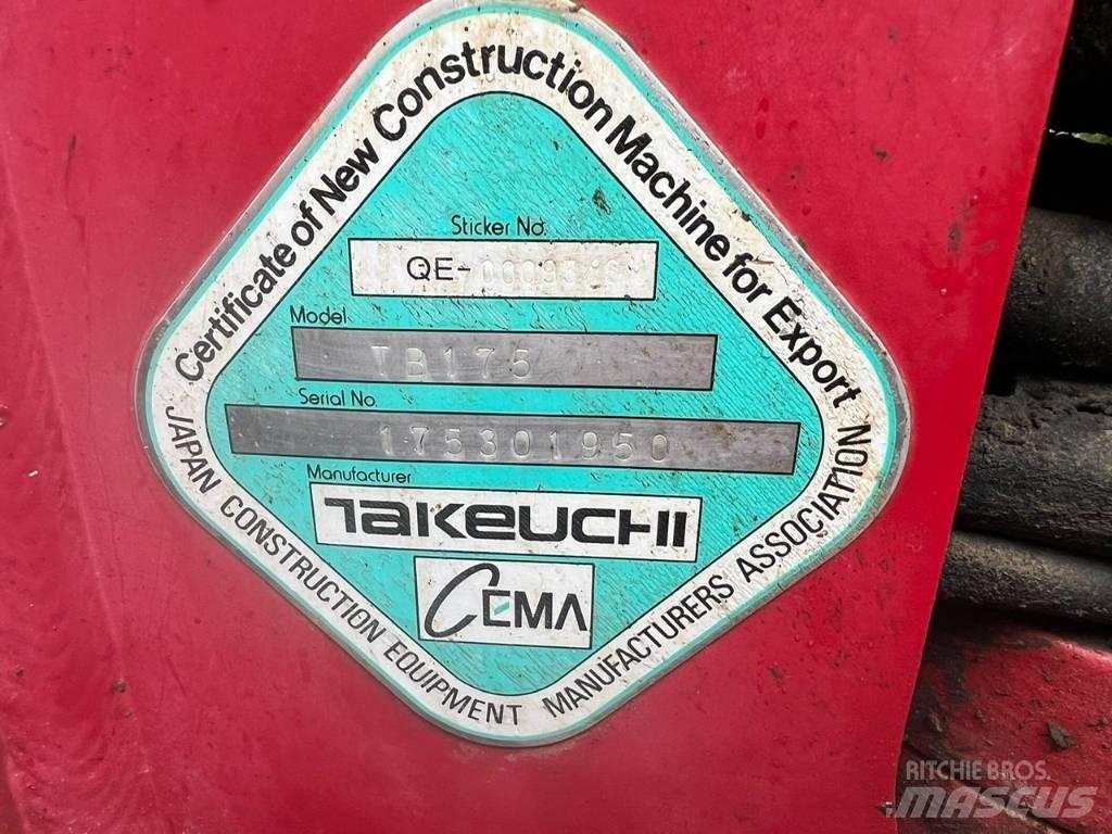 Takeuchi TB 175 中型挖掘机