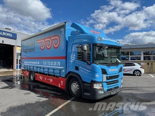 Scania P 370 篷布货车