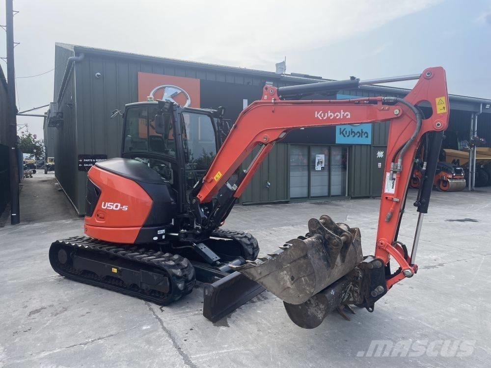 Kubota U 50-5 小型挖掘机