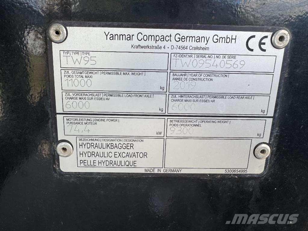 Yanmar / Schaeff TW95 轮式挖掘机