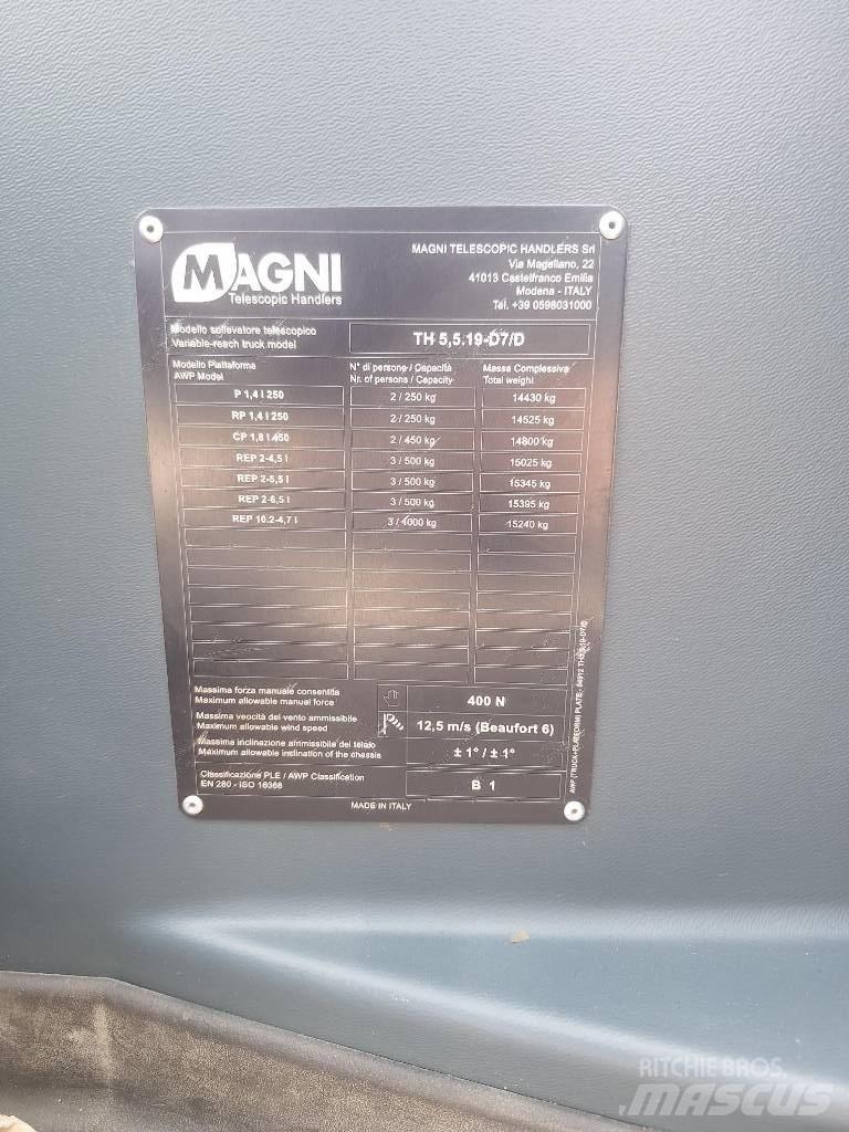 Magni TH 5.5 19 P 伸缩臂叉装车|叉装车