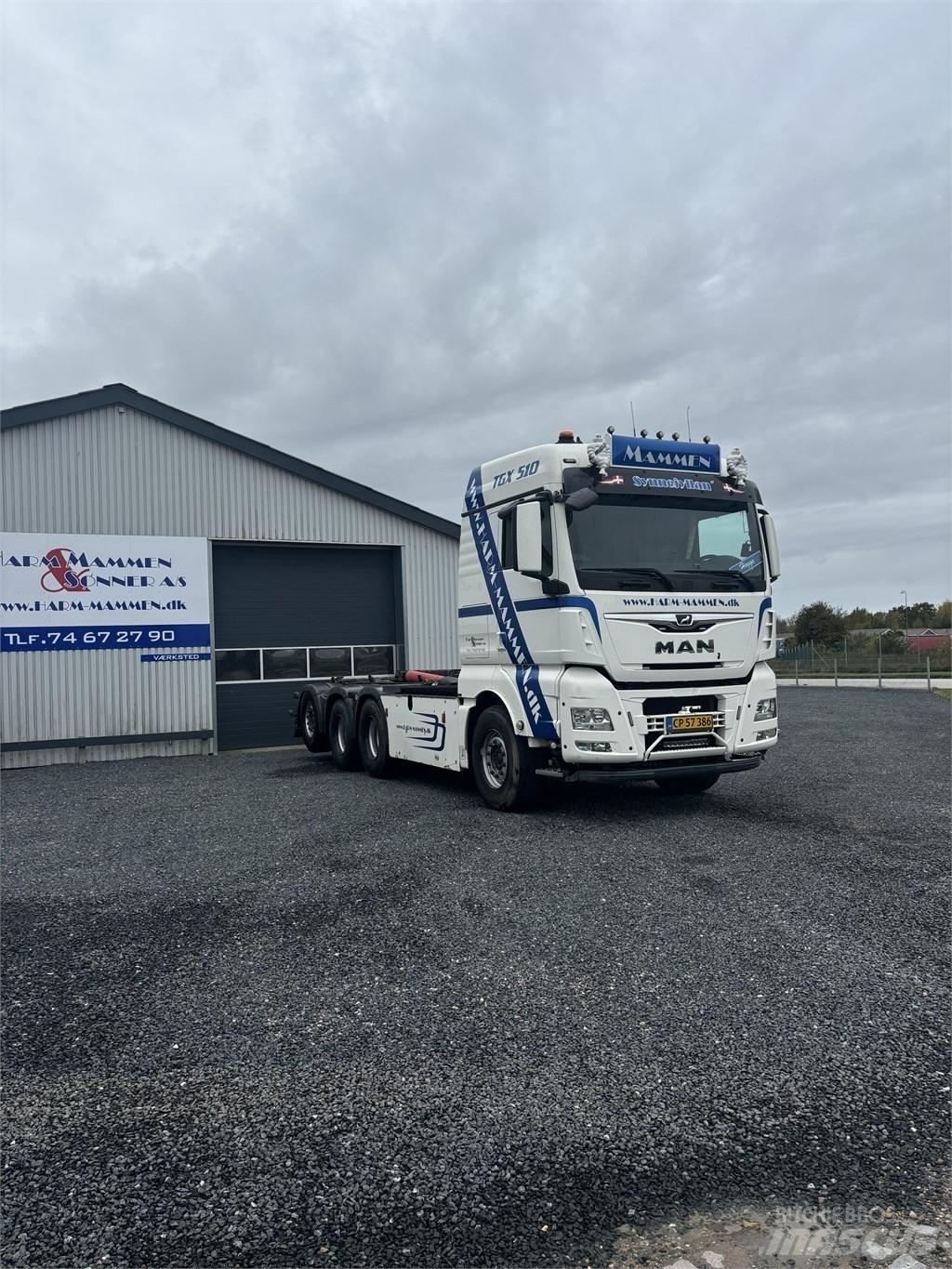 MAN TGX 35.510 工程吊钩车