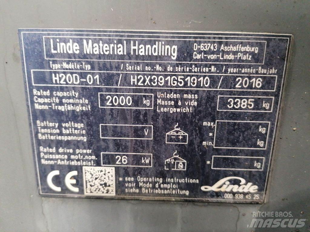 Linde H20D-01 柴油叉车