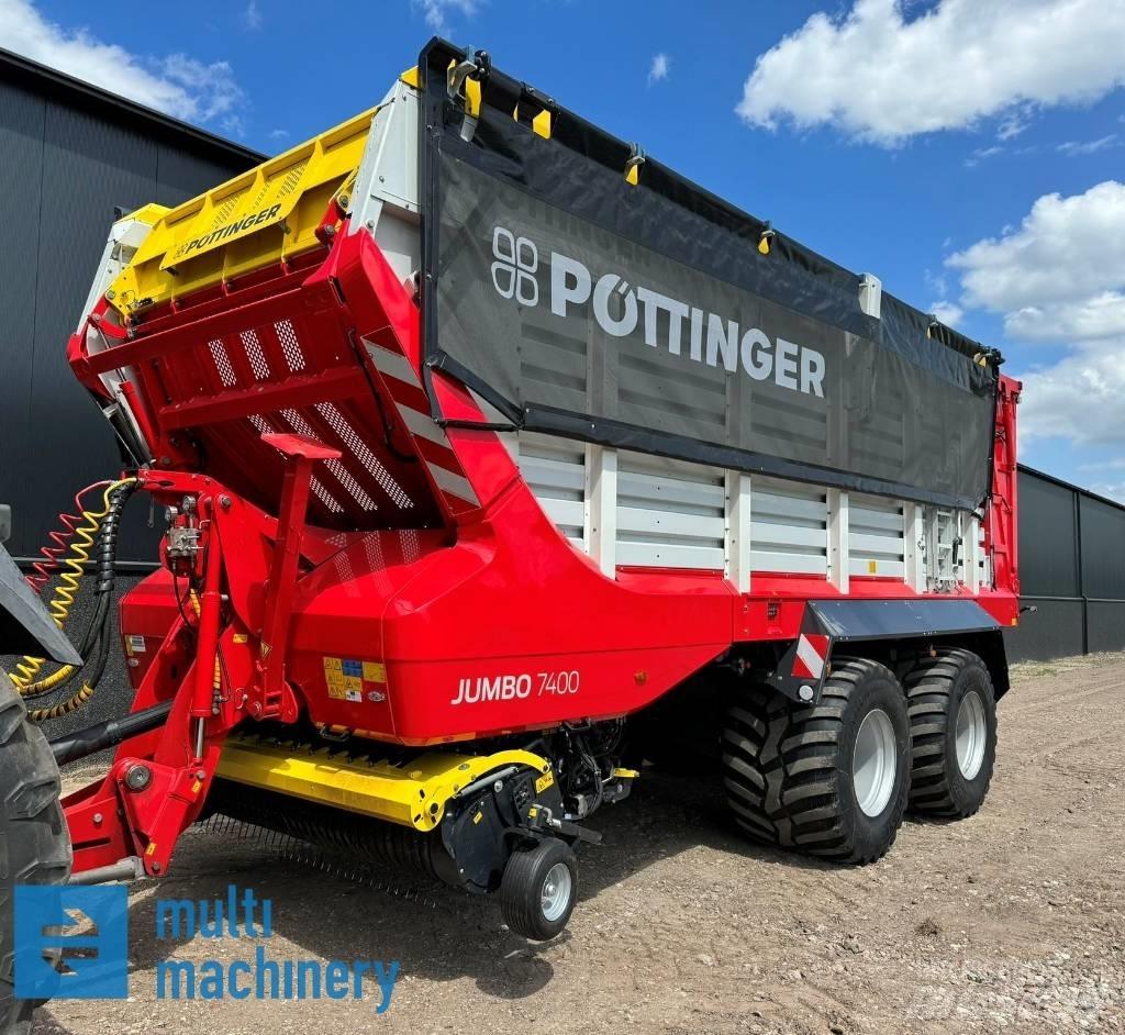 Pöttinger Jumbo 7400 自动装载拖车